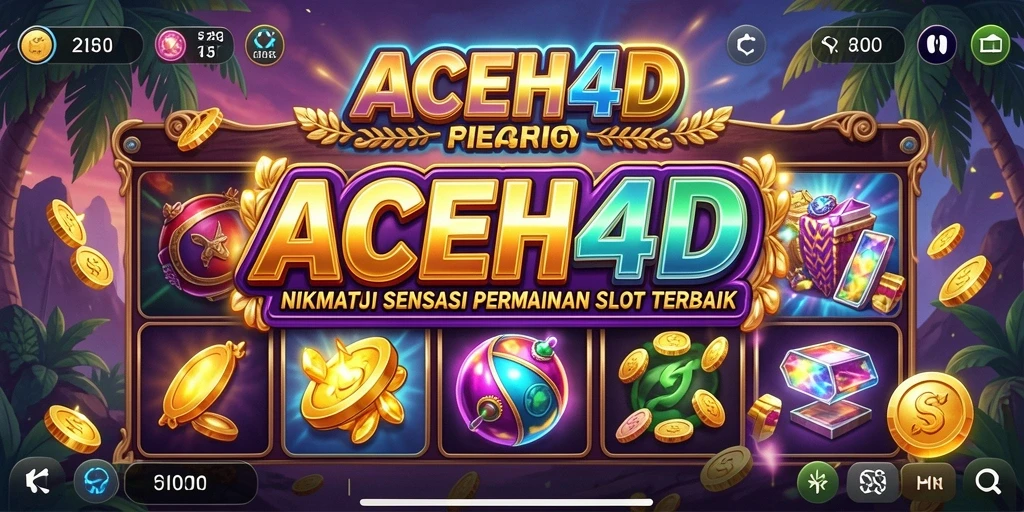 Screenshot ACEH4D menampilkan gameplay menarik dari permainan Slot.