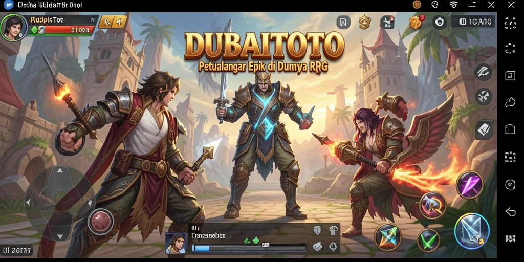 Tangkapan layar aksi seru dalam gameplay DUBAITOTO.