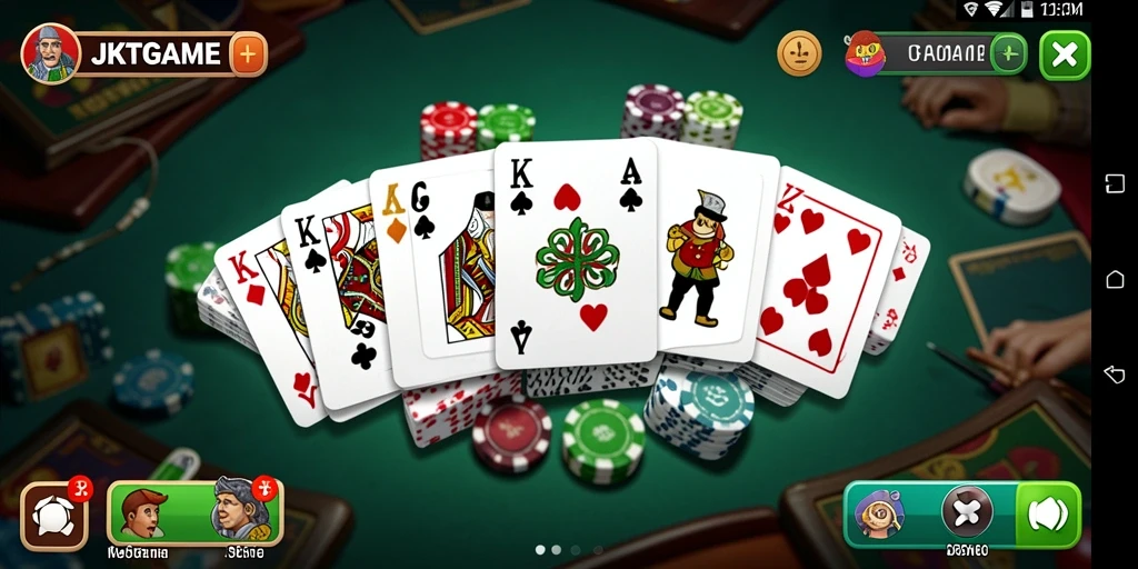 Tampilan gameplay JKTGAME yang seru dan interaktif.