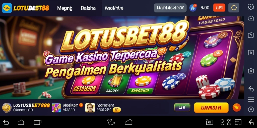 Tampilan gameplay LOTUSBET88 yang mengasyikkan dan menarik.