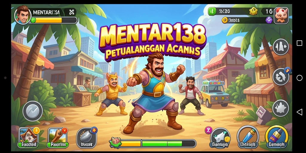 Tampilan gameplay seru di MENTARI138 dengan berbagai tantangan menarik.