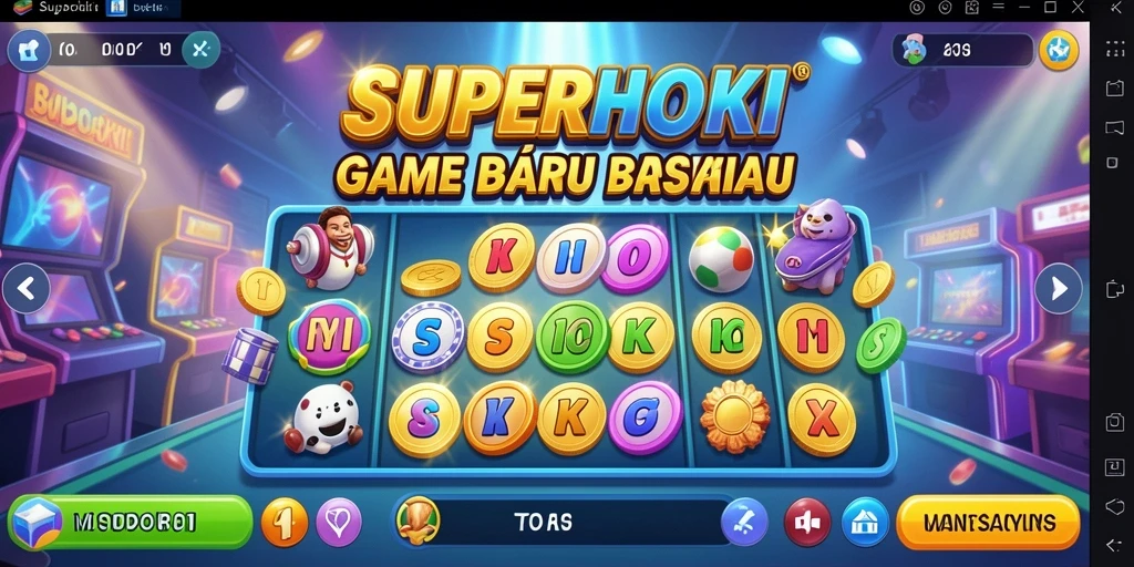Gameplay seru Bingo di SUPERHOKI dengan banyak fitur