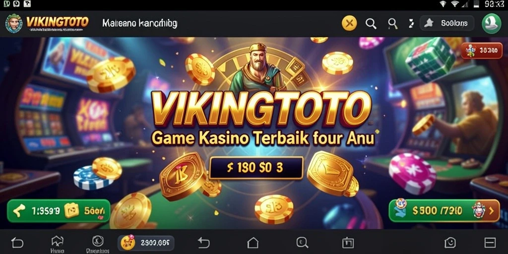 Tampilan menarik dari gameplay di VIKINGTOTO.